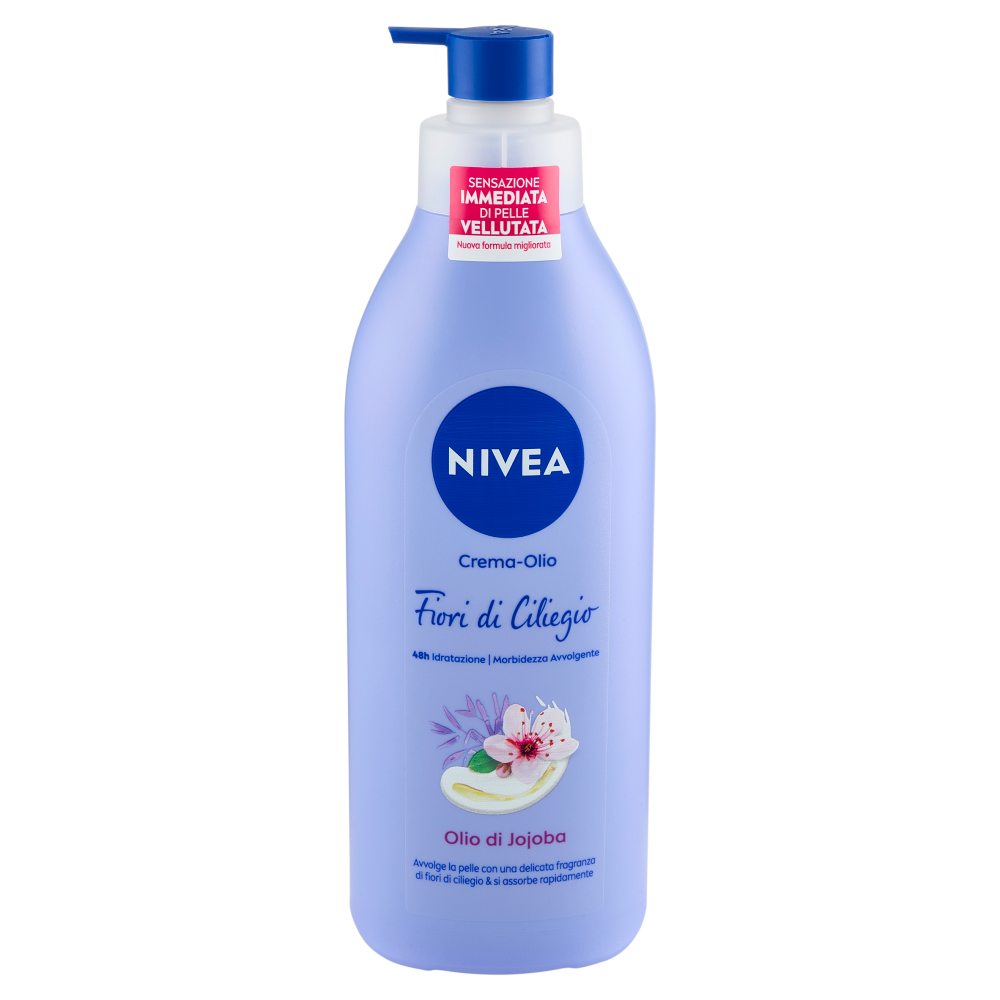 Nivea Crema-Olio Fiori di Ciliegio Olio di Jojoba 400 ml