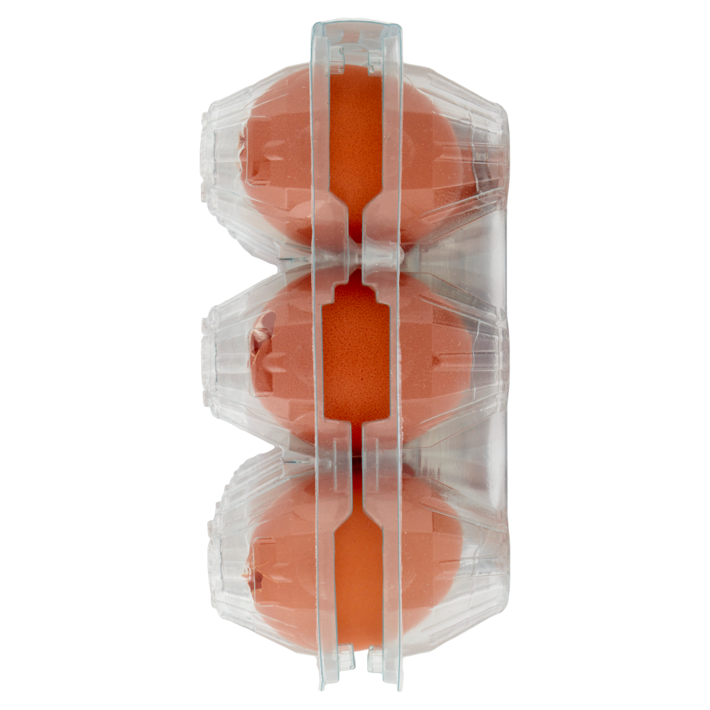 le Naturelle 15 Uova Fresche da Allevamento a Terra Medie