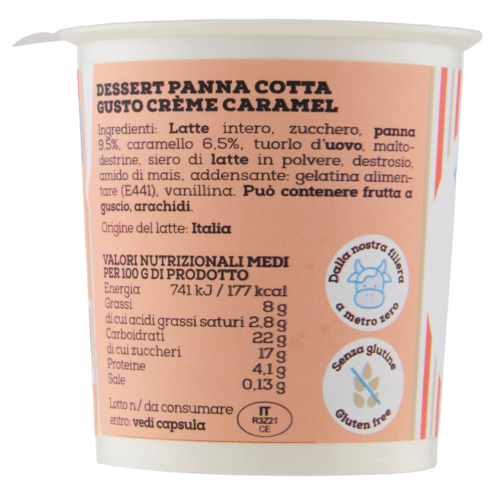 Azienda Agricola Fusero Panna Cotta Cr&egrave;me Caramel 125 g