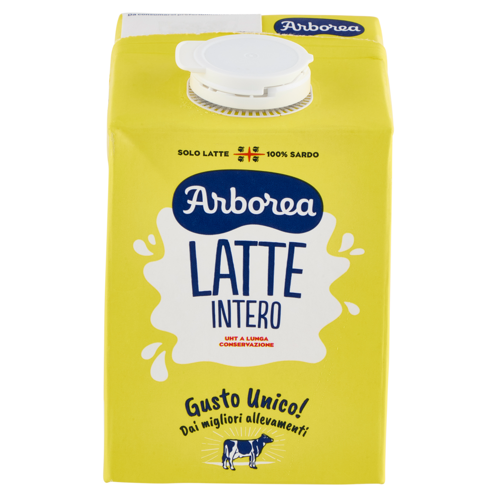 Arborea Latte Intero UHT a Lunga Conservazione 500 ml