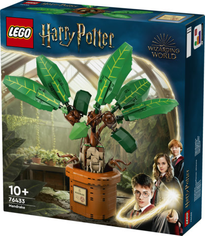 LEGO Harry Potter 76433 Mandragola, Personaggio Giocattolo da Costruire con Arti Mobili, Giochi per Bambini10+ da Collezione
