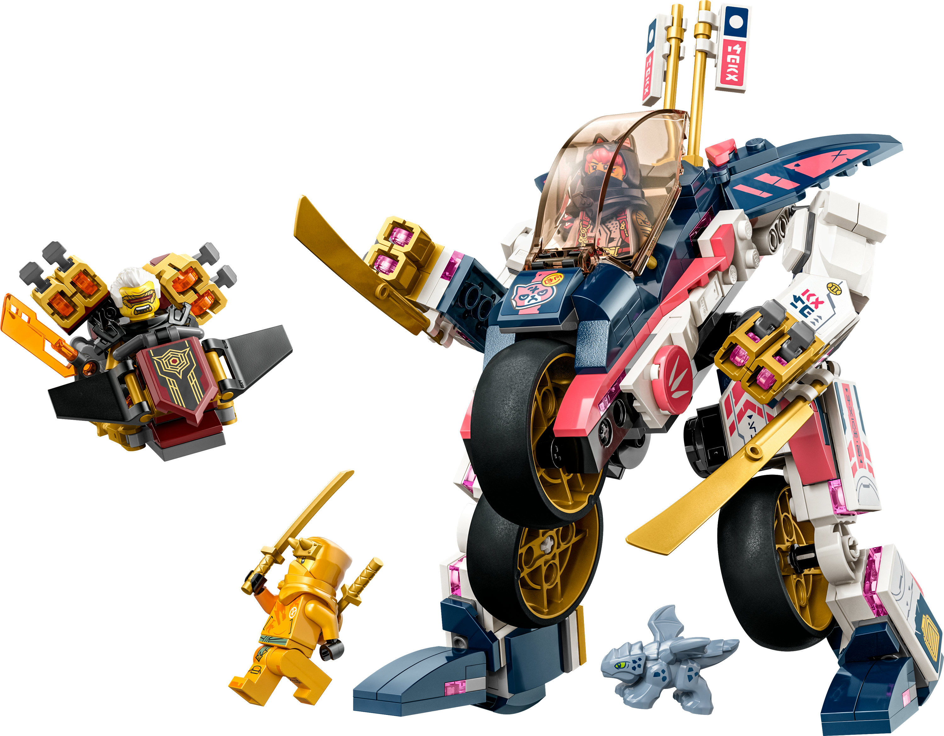 LEGO NINJAGO Moto-mech Transformer di Sora