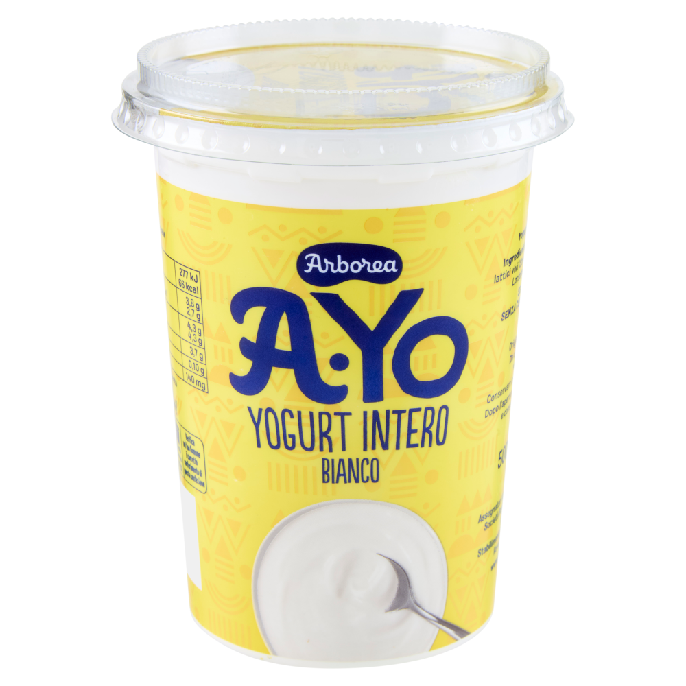 Arborea A-Yo Yogurt Intero Bianco 500 g