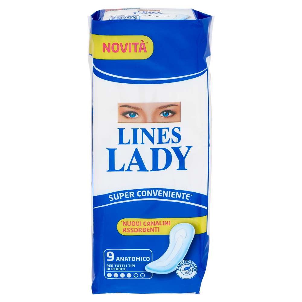 Lines Lady Anatomico 9 pz