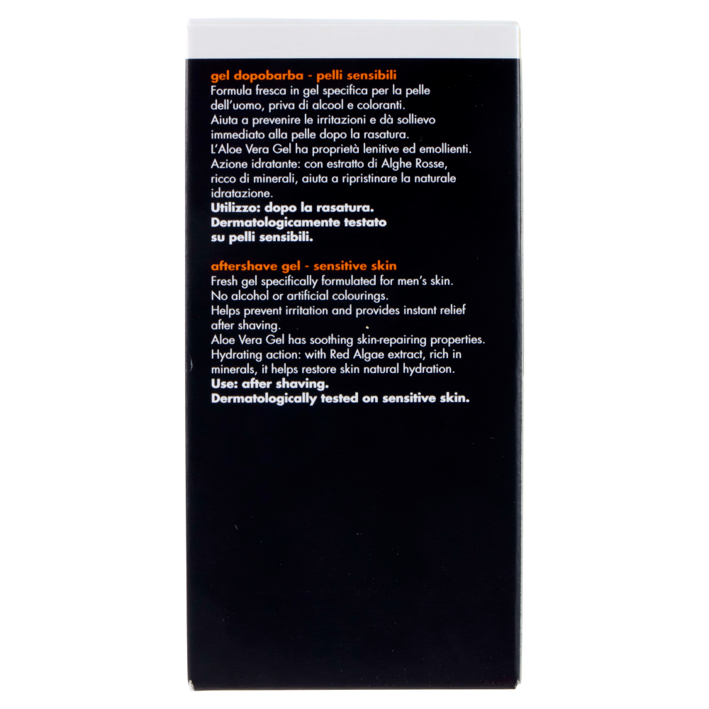 Dermolab Uomo gel dopobarba pelli sensibili 120 ml