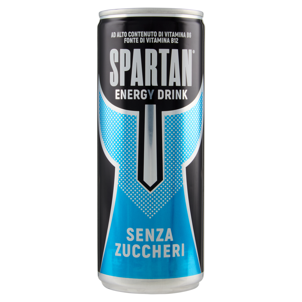 Spartan Energy Drink Senza Zuccheri 250 ml