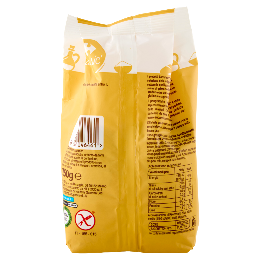 Carrefour Classic Pangrattato No Gluten!* 250 g