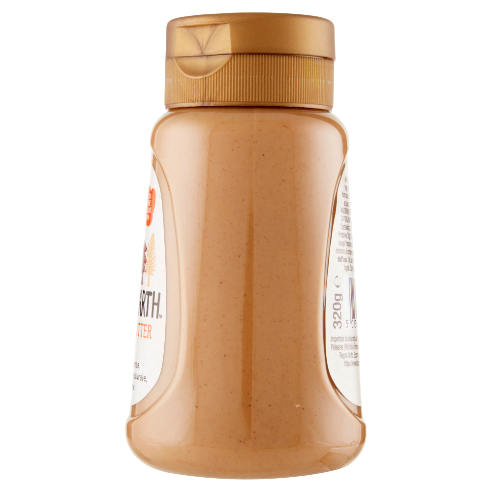 WHOLE EARTH Burro di Arachidi Cremoso, Crema Spalmabile Senza Glutine, Vegan, Bottiglia Squeeze 320g