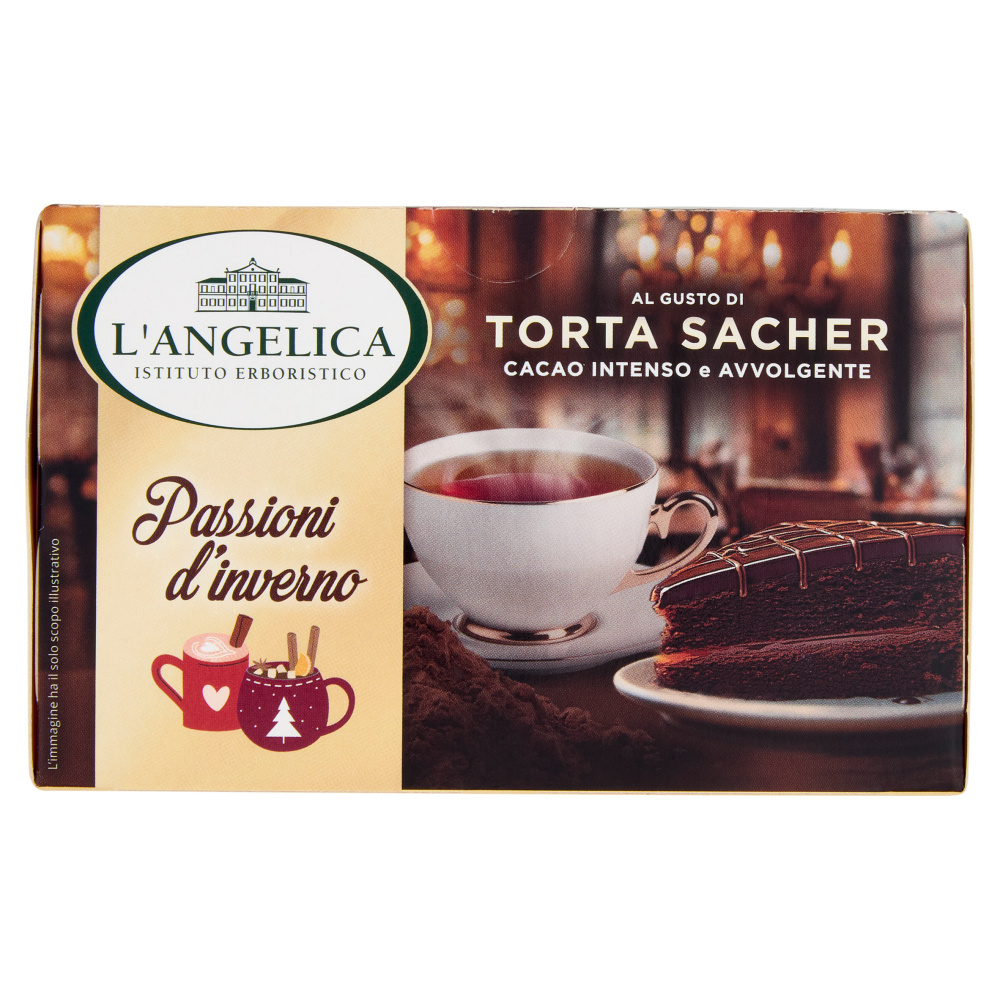 L'Angelica Passioni d'inverno al Gusto di Torta Sacher 15 Filtri 27 g