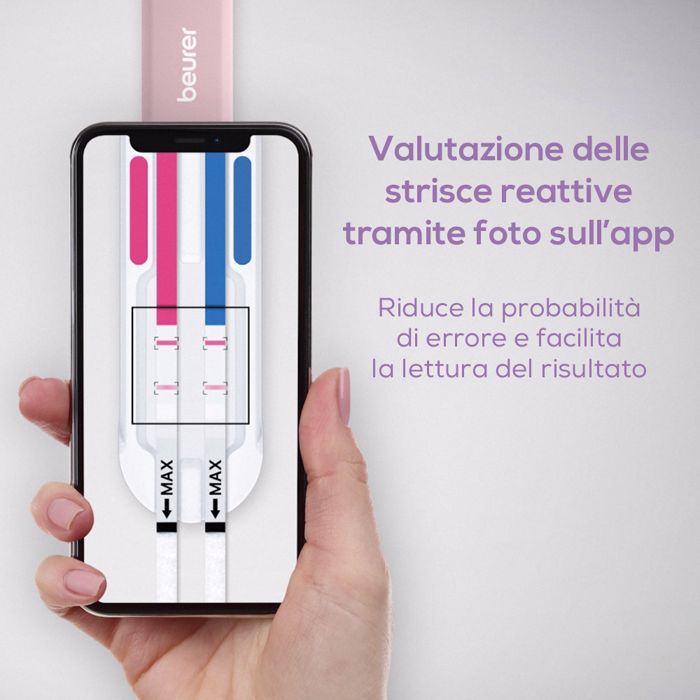 Beurer Ot 80 - Set fertilità con Test di ovulazione per il Monitoraggio del Periodo Fertile Combinato con app