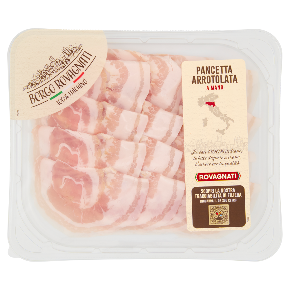 Rovagnati Pancetta Arrotolata a Mano 100 g