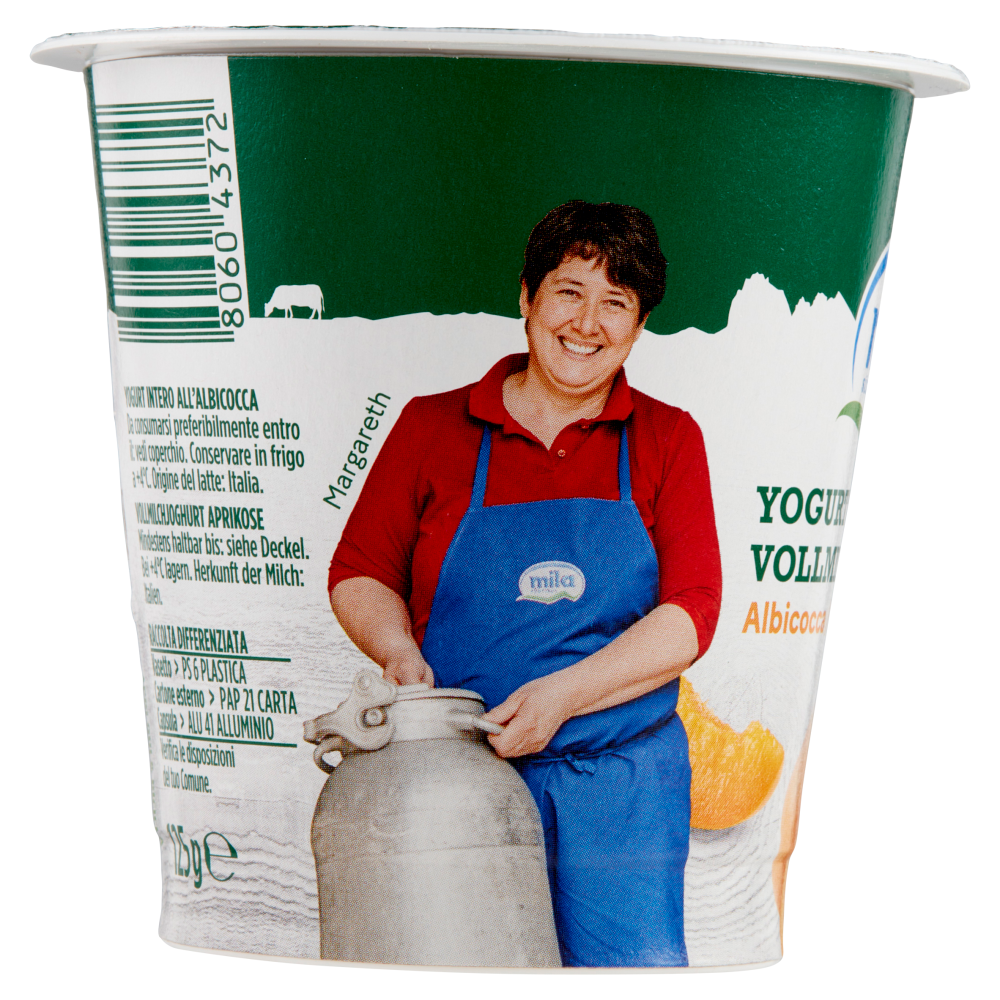 mila Yogurt Intero Albicocca 125 g