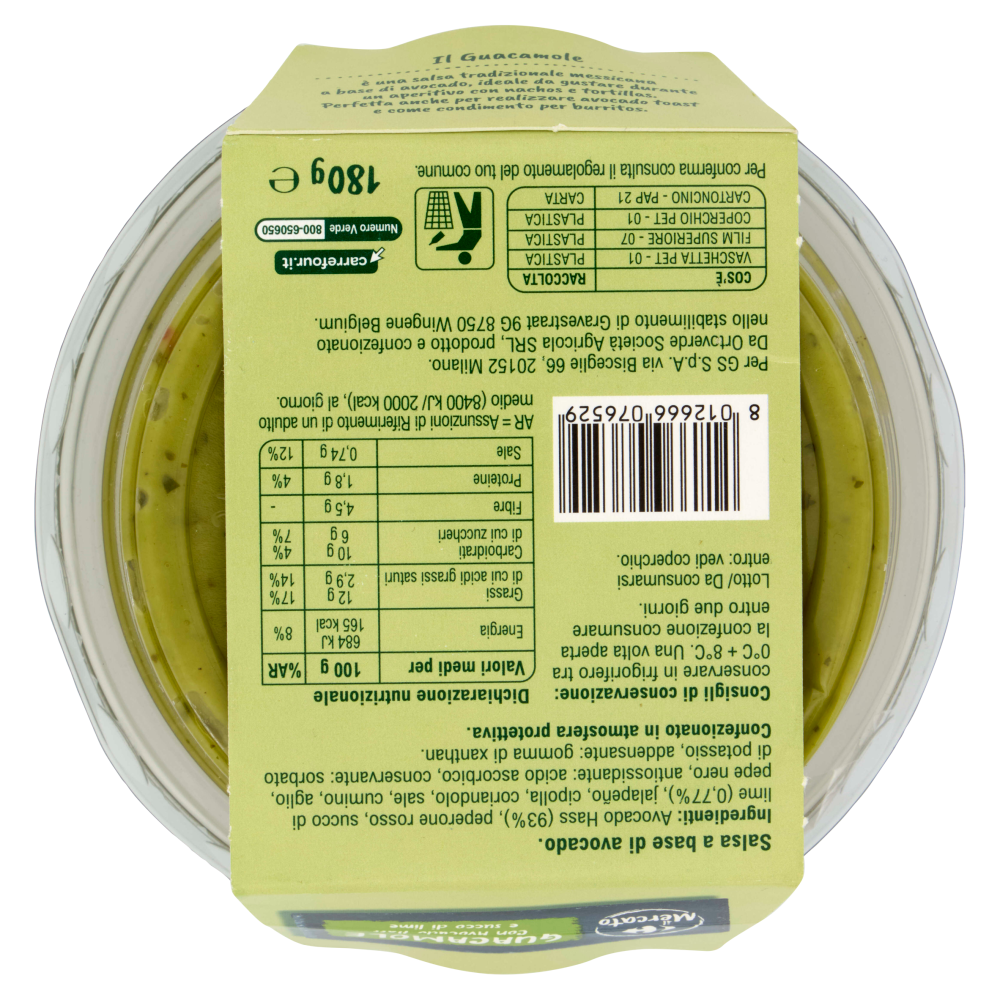 Carrefour il Mercato Guacamole 180 g