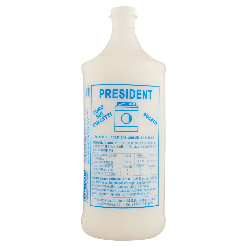 President Sapone Liquido Tipo Marsiglia 1000 ml