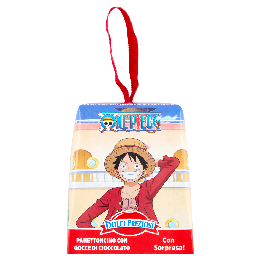 Dolci Preziosi Panettoncino con Gocce di Cioccolato One Piece 100 g