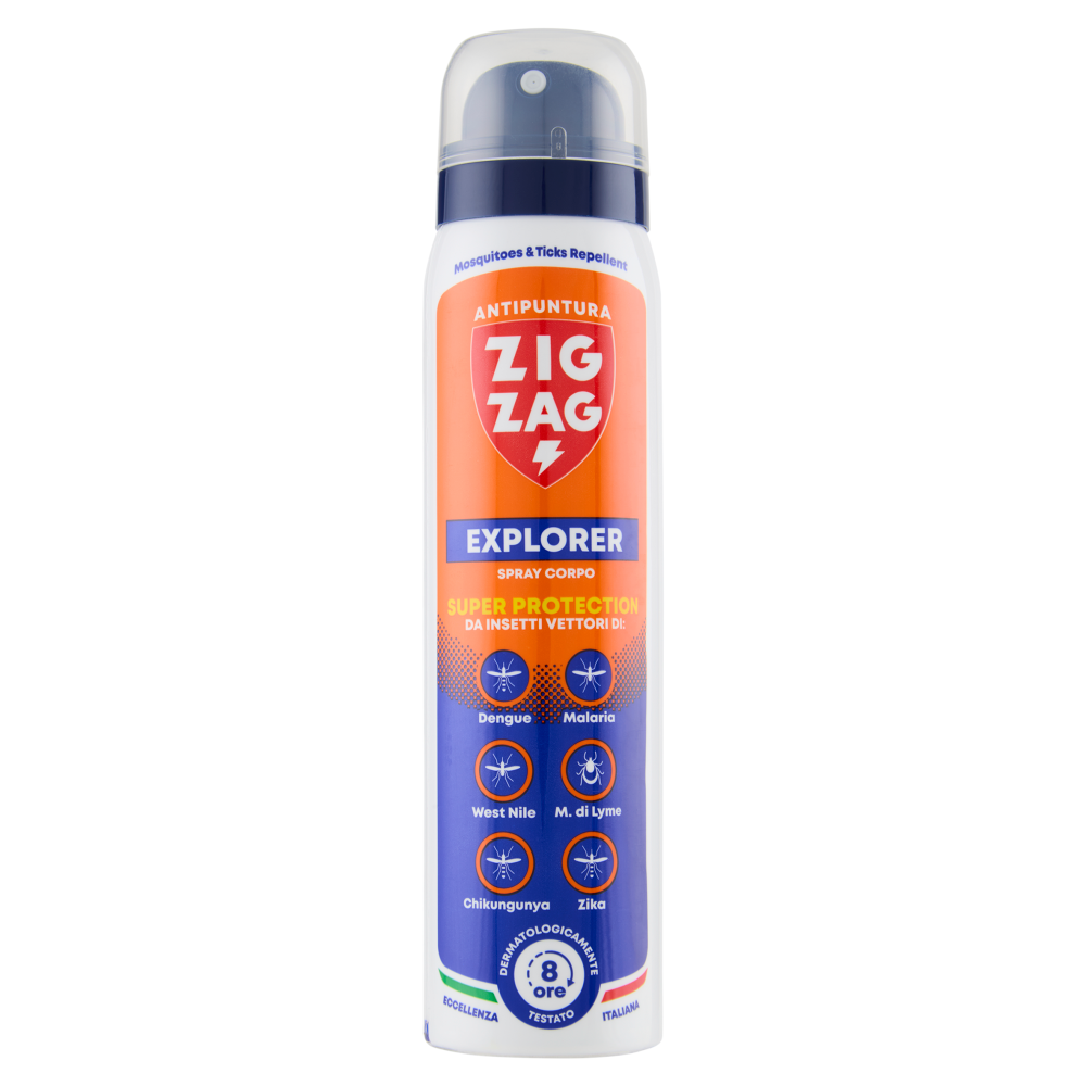 Zig Zag Antipuntura Explorer Spray Corpo Super Protection 100 ml