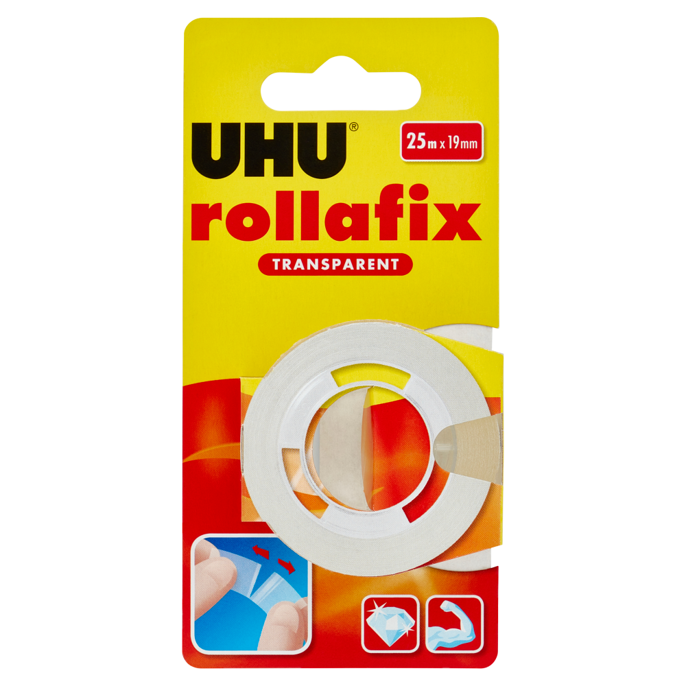 UHU Rollafix Transparent 25m x 19mm