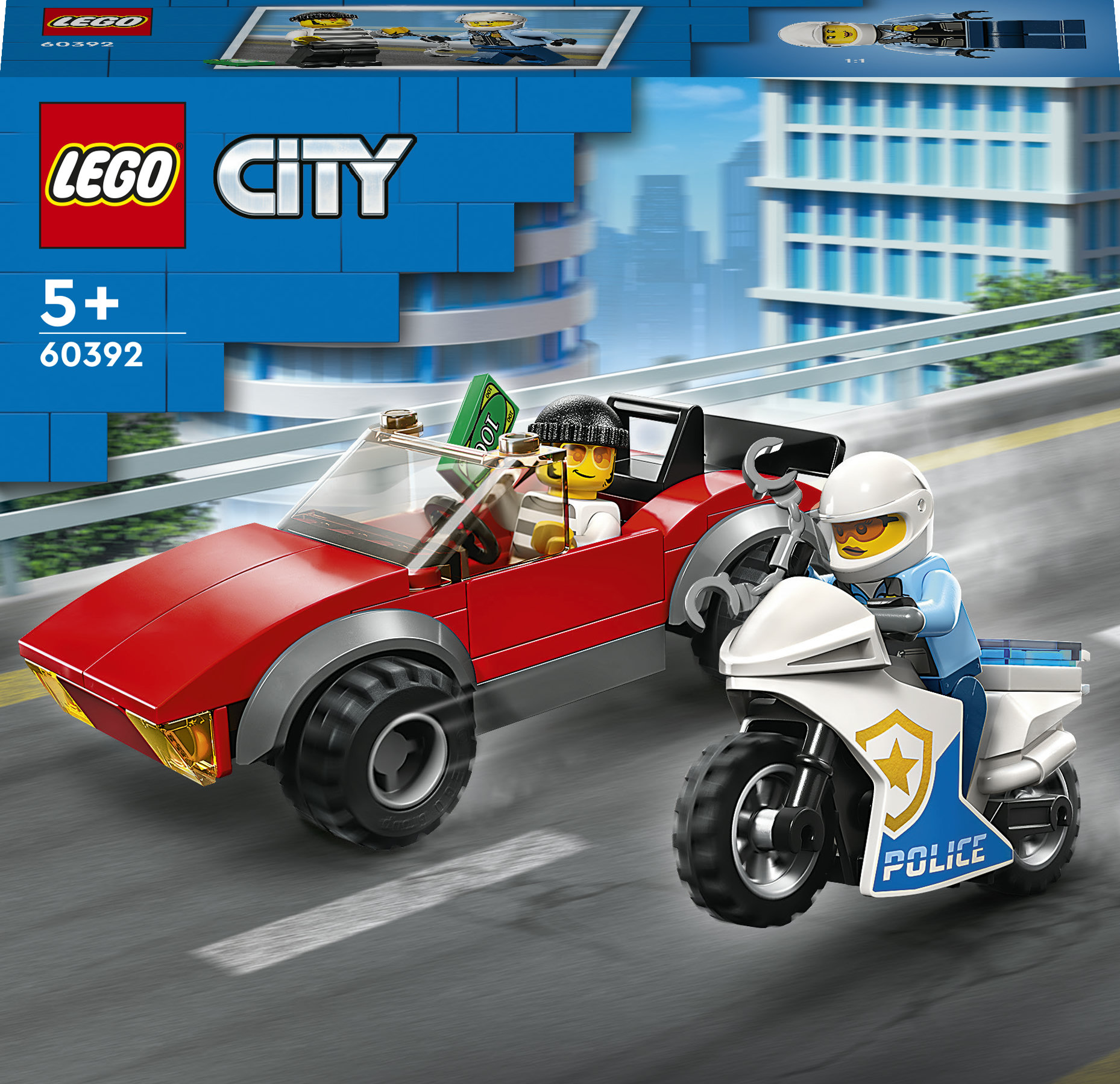 LEGO City Inseguimento sulla moto della polizia