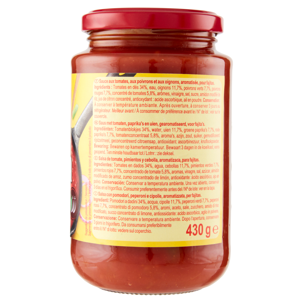 Carrefour Sensation Fajita Salsa 430 g