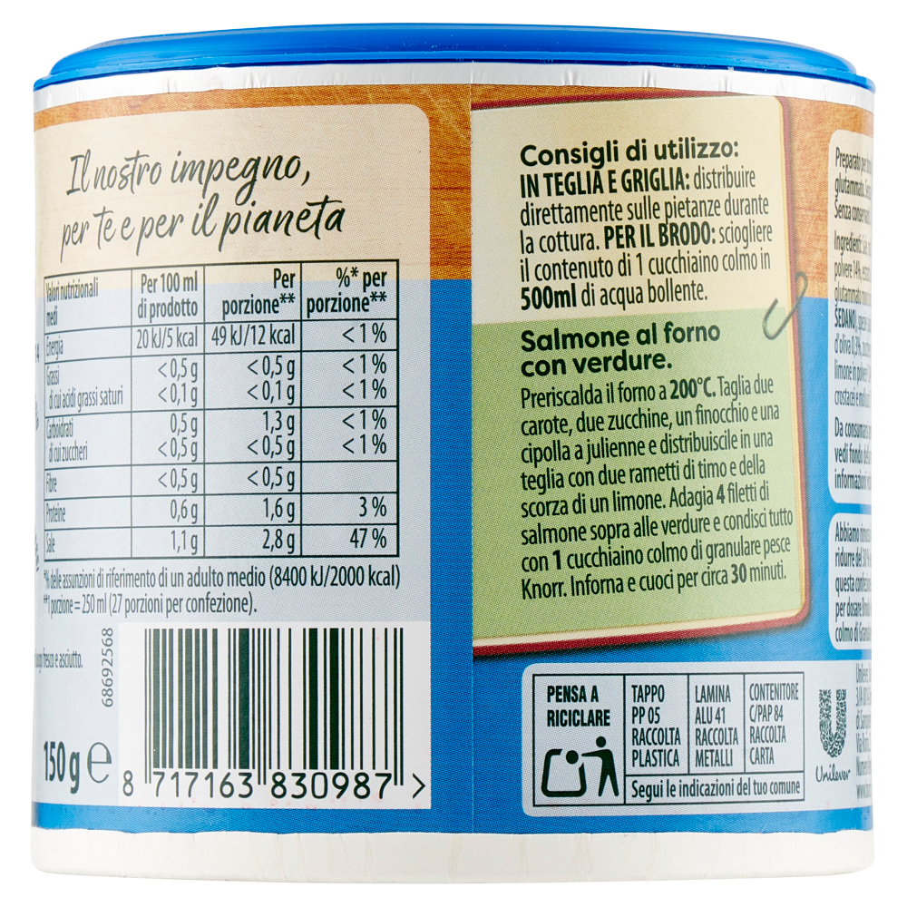 Knorr Brodo Granulare Pesce 150 g