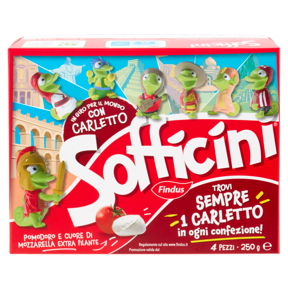 Sofficini Findus 4 Sofficini Pomodoro Più Mozzarella 250 g