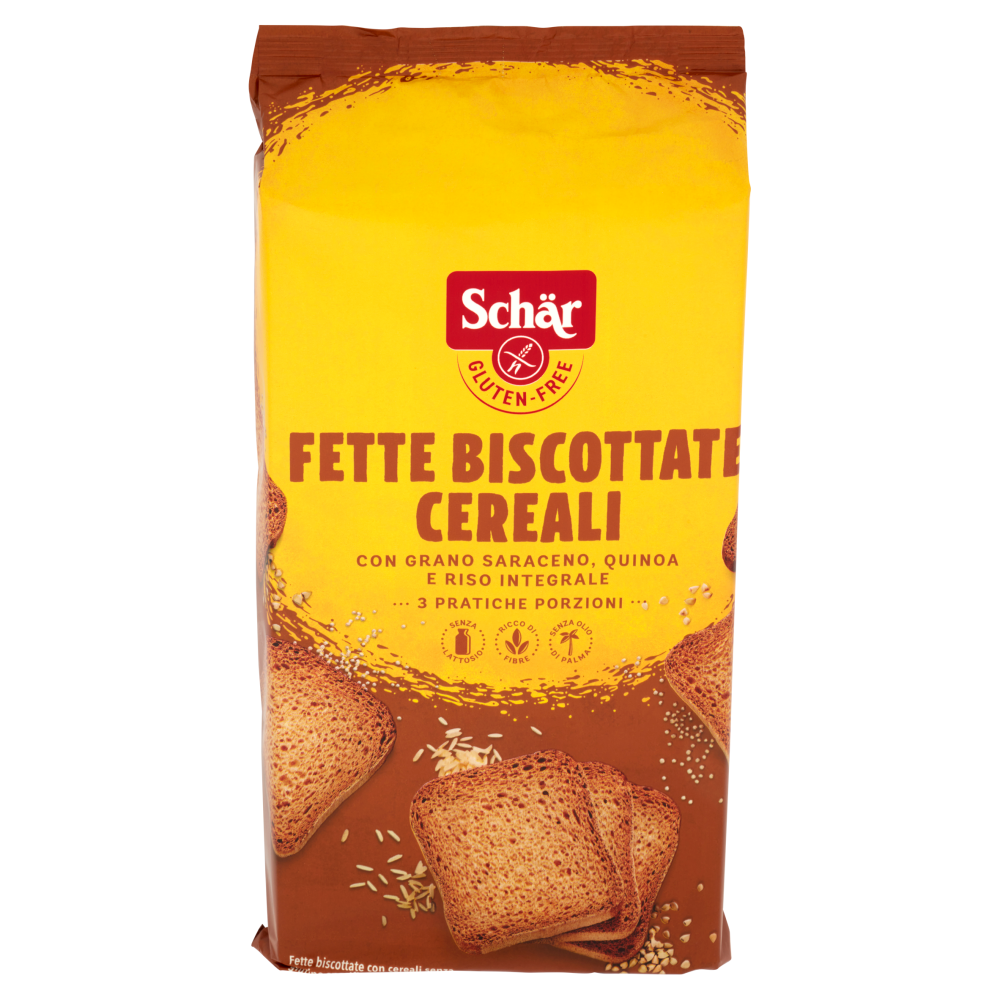 Schär Fette Biscottate Cereali 3 x 86,7 g