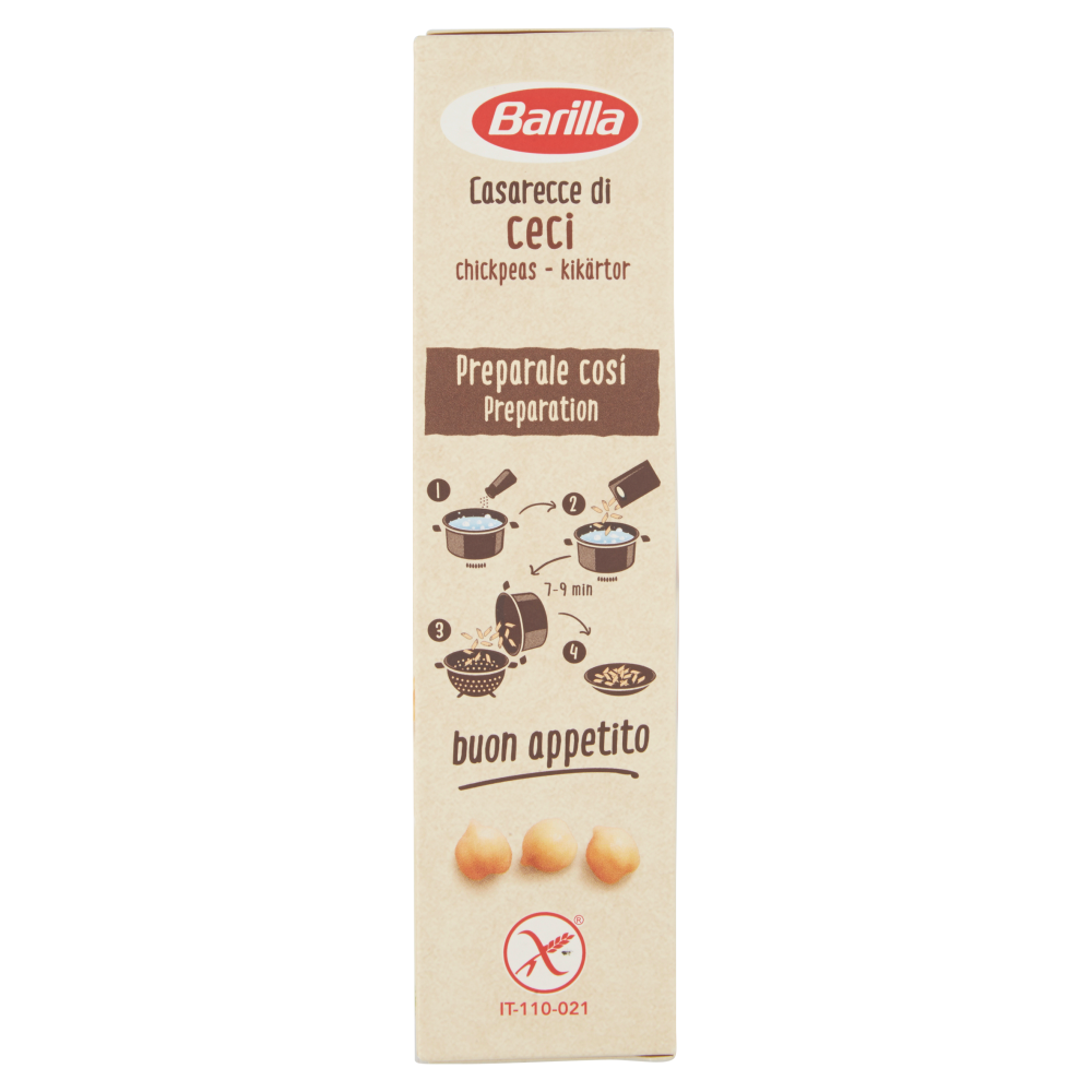 Barilla Pasta ai Legumi Casarecce di Ceci 100% Farina di Legumi 250g