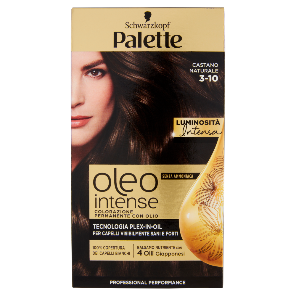 Palette oleo intense Castano Naturale 3-10