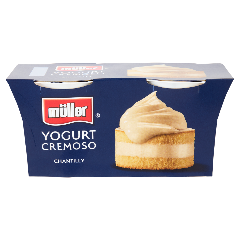müller Yogurt Cremoso Chantilly 2 x 125 g
