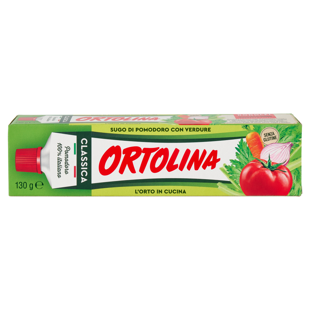 Ortolina Classica Sugo di Pomodoro con Verdure 130 g