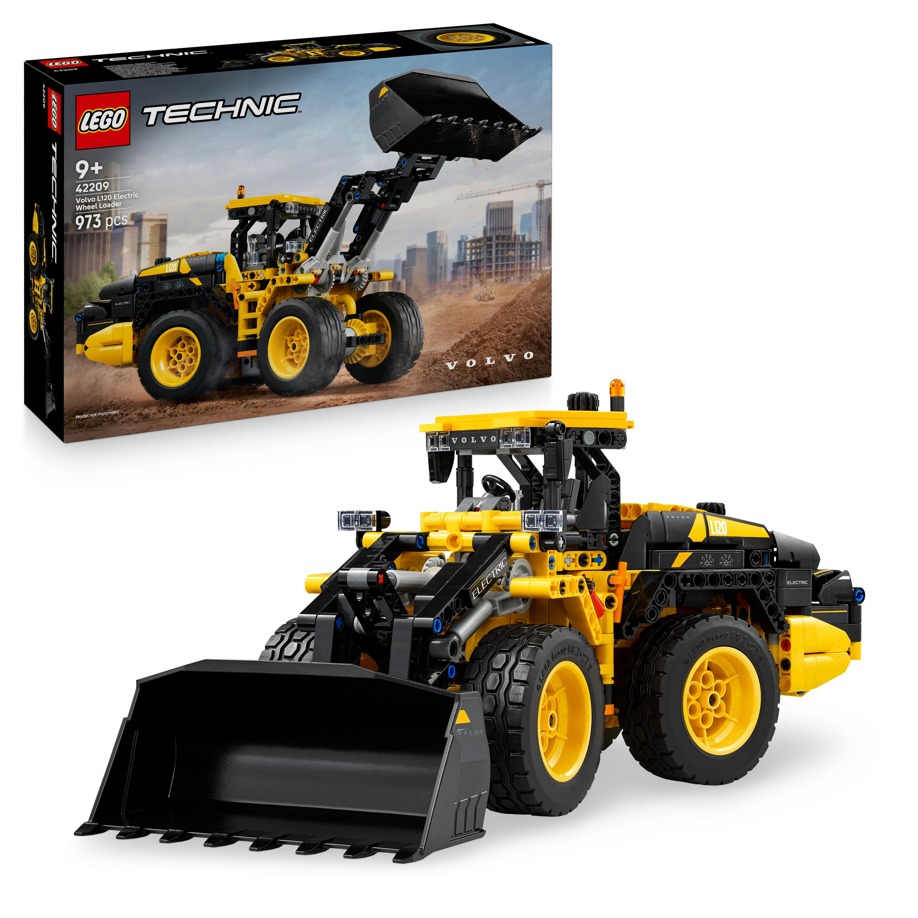 LEGO Technic Pala gommata Volvo L120 Electric