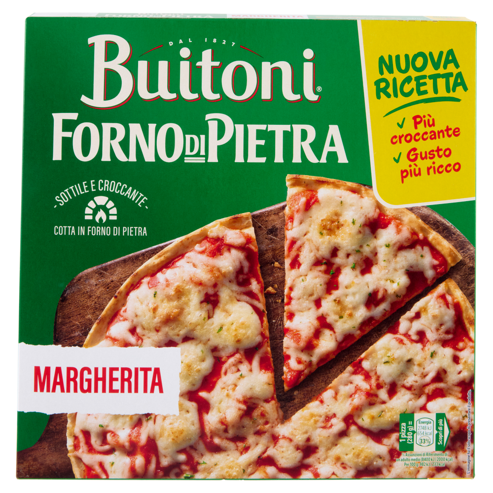 Buitoni Forno di Pietra Margherita Pizza surgelata 280 g