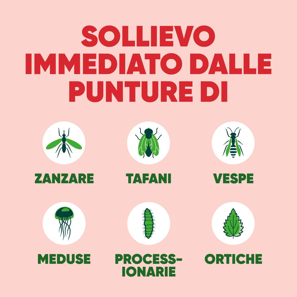 Autan Organic Dopopuntura Antizanzare, Meduse e Vespe, Gel per un Sollievo Immediato, Lenitivo e Rinfrescante, 1 Confezione da 20ml