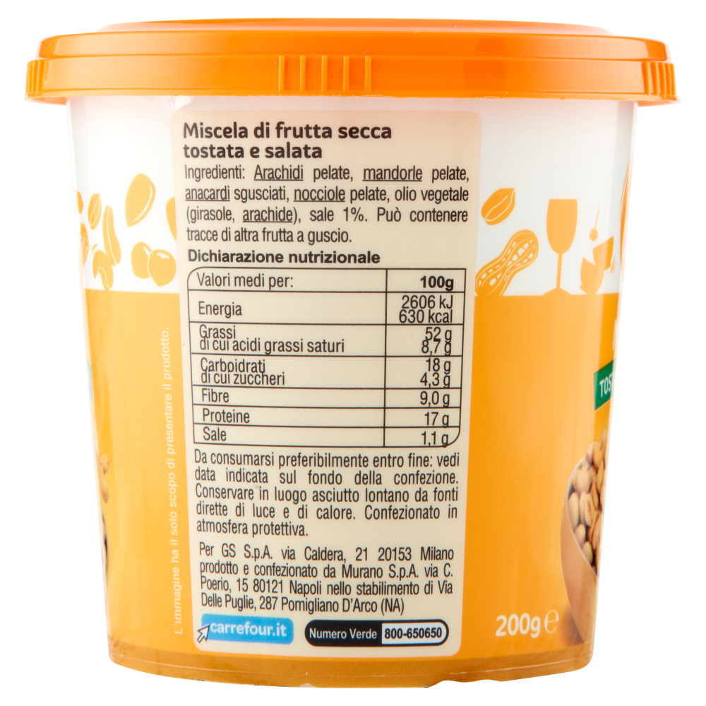 Carrefour Classic Misto Tostato e Salato 200 g