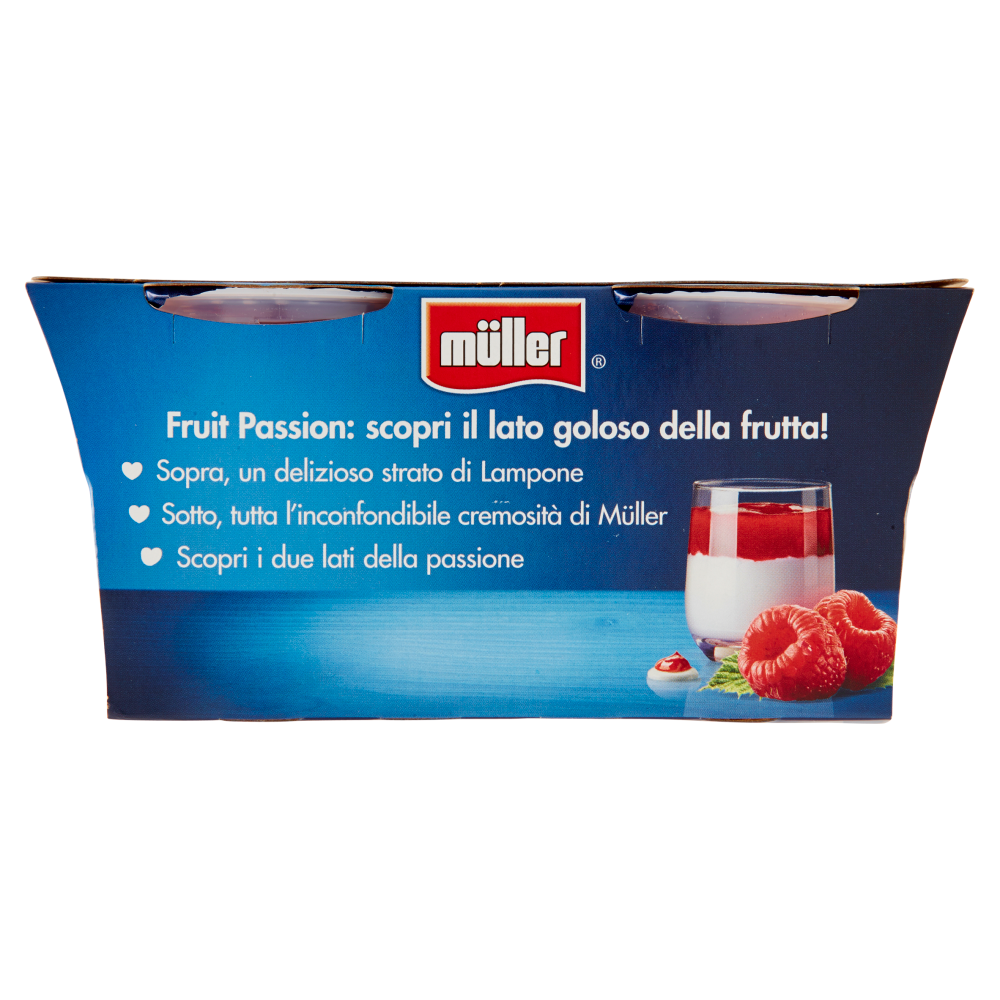 m&uuml;ller Fruit Passion Lampone 2 x 125 g