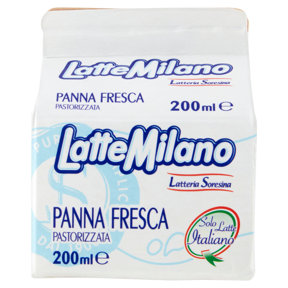 Latte Milano Panna Fresca Pastorizzata 200 ml