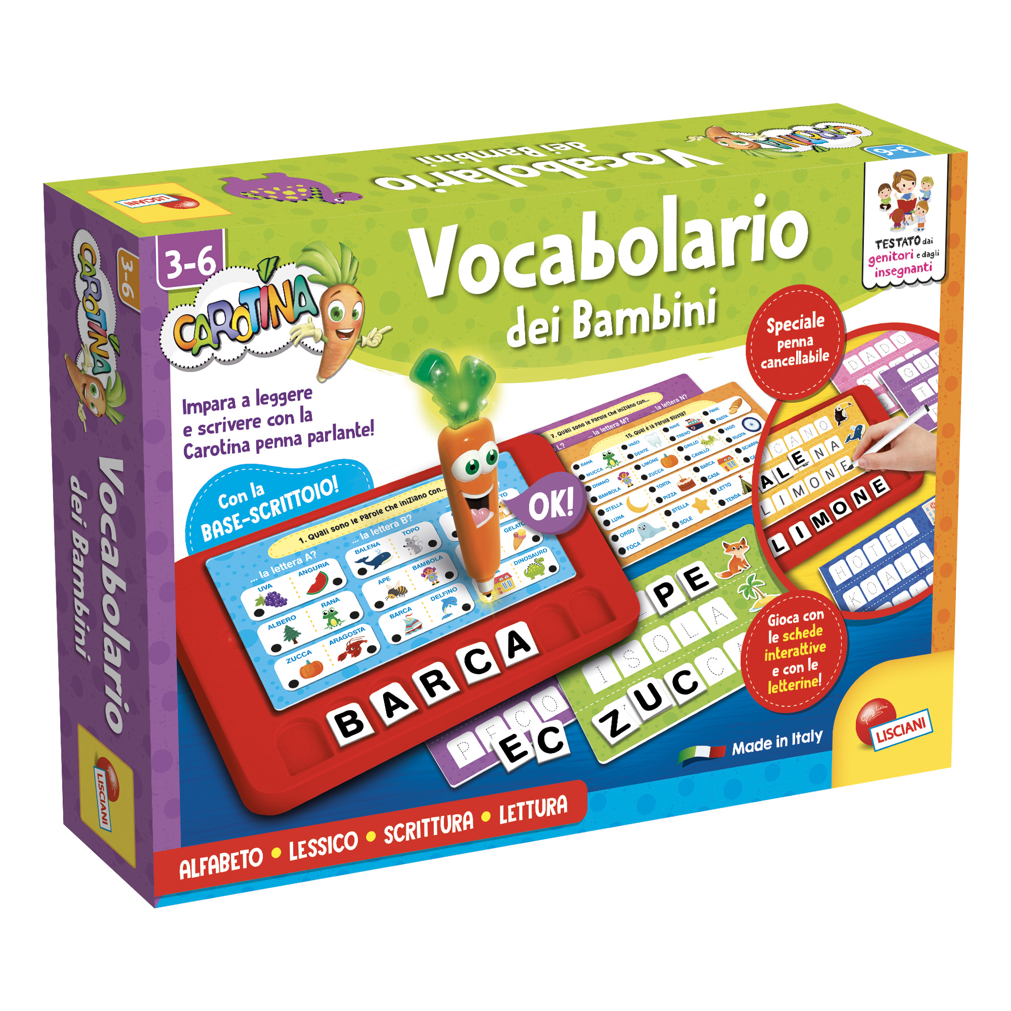 Lisciani 102327 gioco da tavolo Carta da gioco