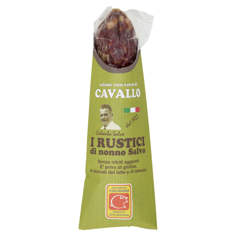 I Rustici di nonno Salvo salame con carne di Cavallo 150 g