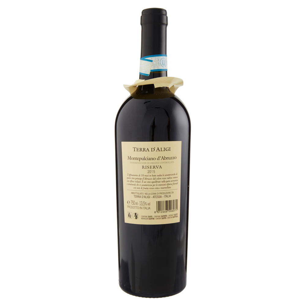 Terre d'Italia Terra d'Aligi Montepulciano d'Abruzzo DOC Riserva 750 ml