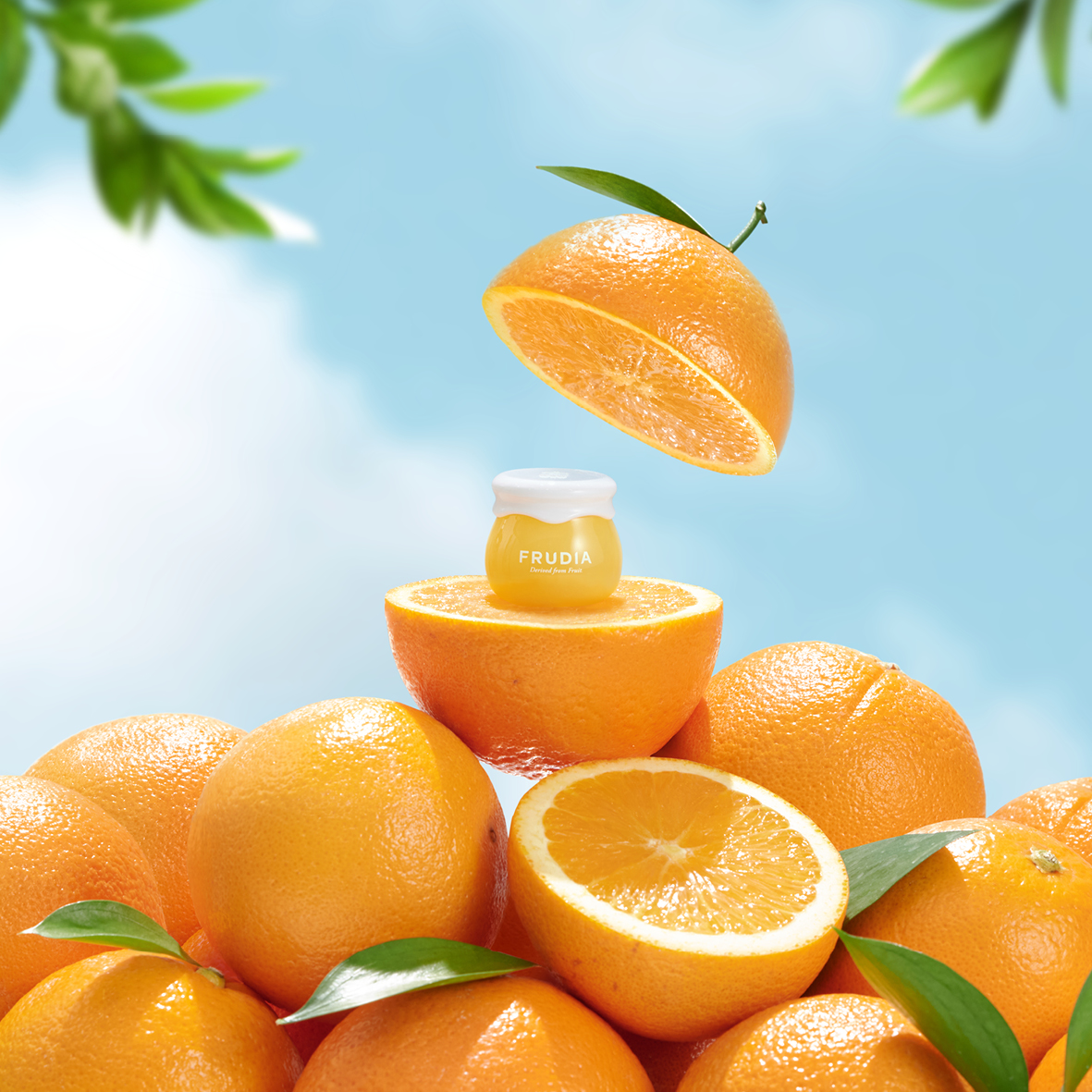 FRUDIA Citrus Brightening Cream – Mini Crema giorno e notte 10 ml