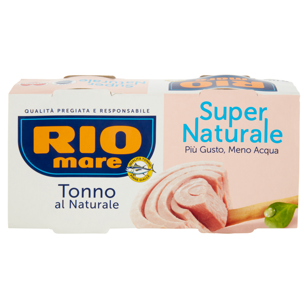 Rio mare Super Naturale Tonno al Naturale 2 x 112 g