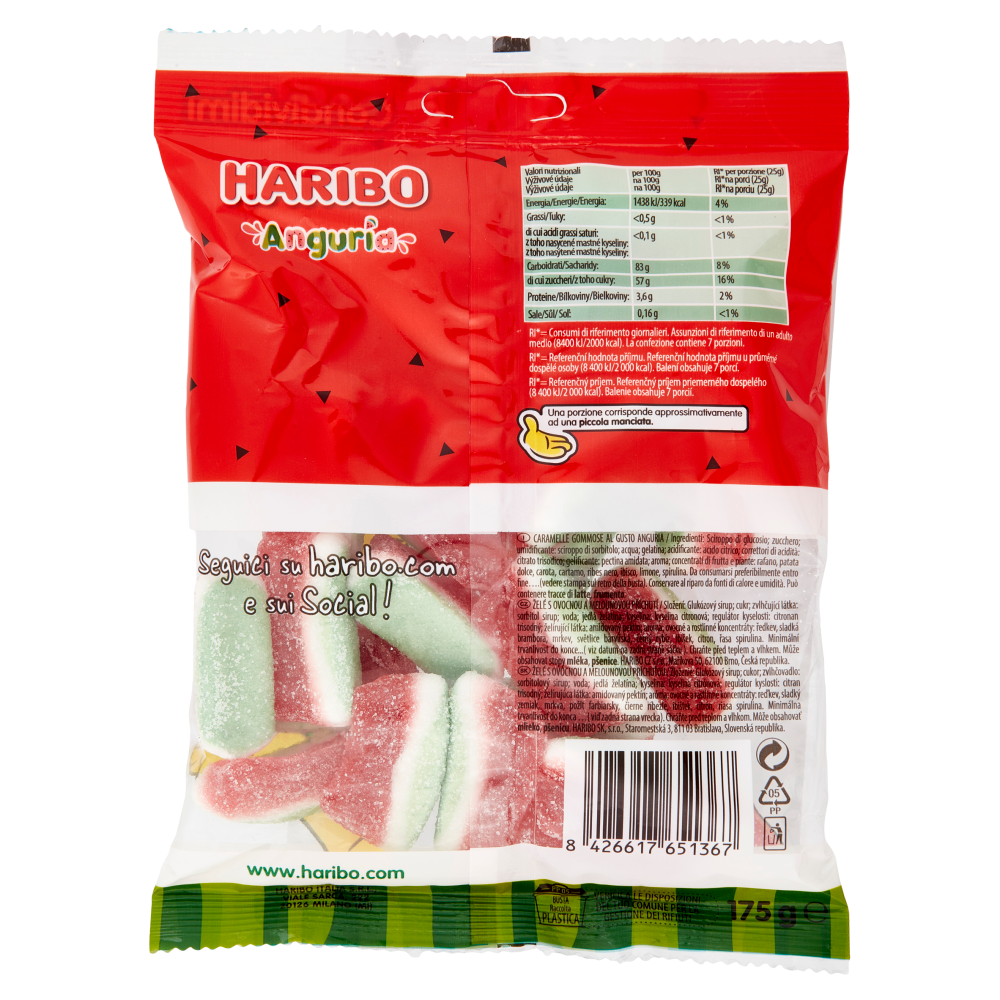 Haribo Anguria 175 g