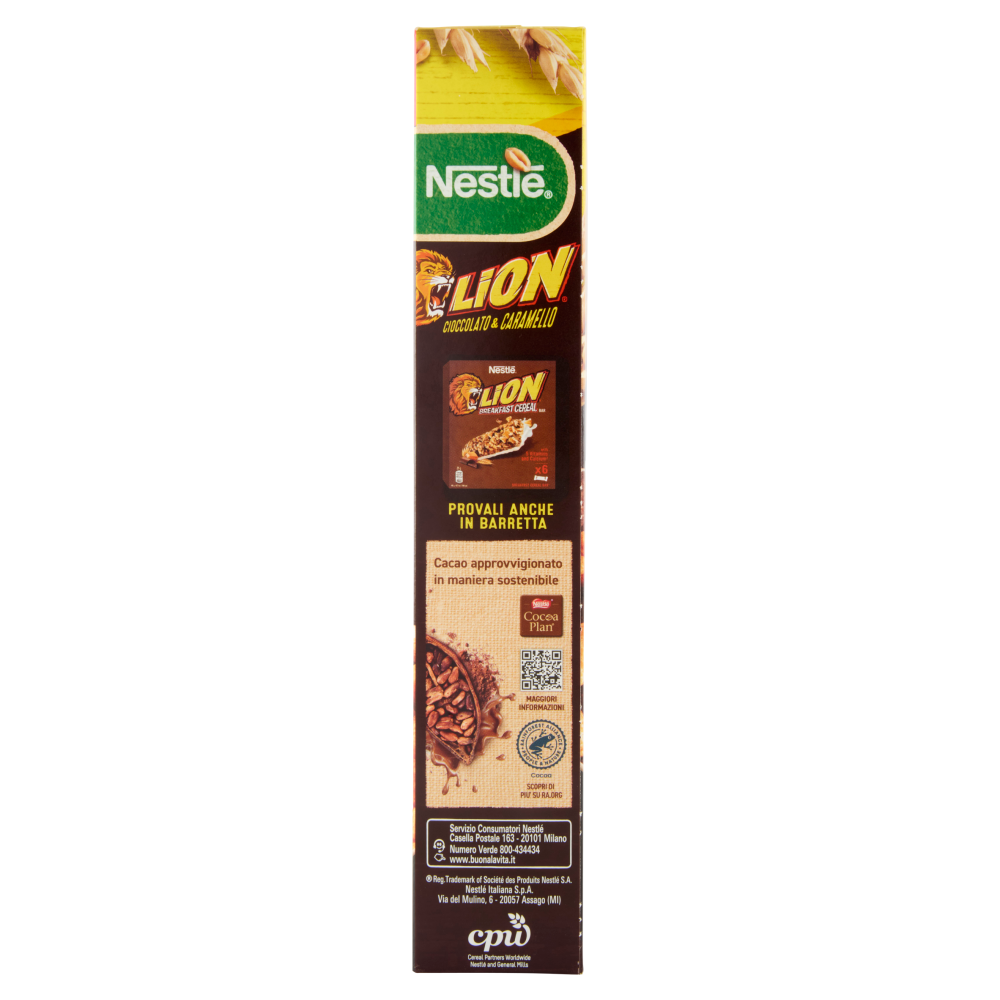 LION Cereali Integrali con Cioccolato e Caramello 400g