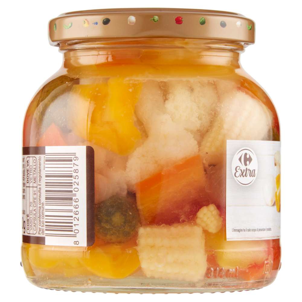 Carrefour Extra Verdure Miste Agrodolci 300 g