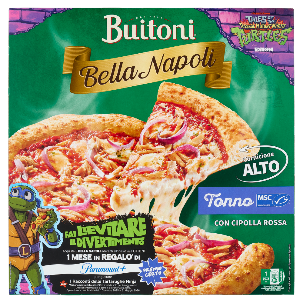Buitoni Bella Napoli Tonno Pizza surgelata 410g