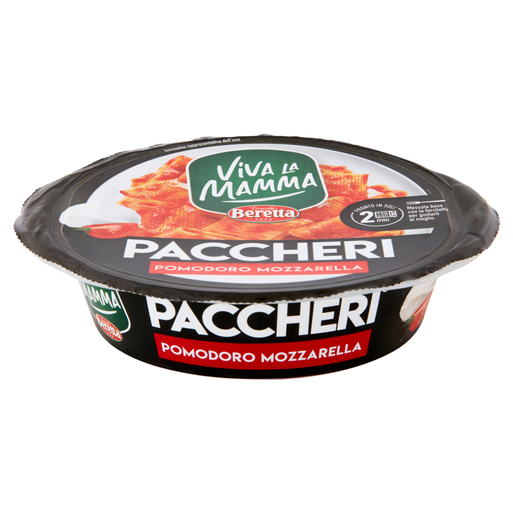 VIVA LA MAMMA PACCHERI POMODORO MOZZARELLA 220g