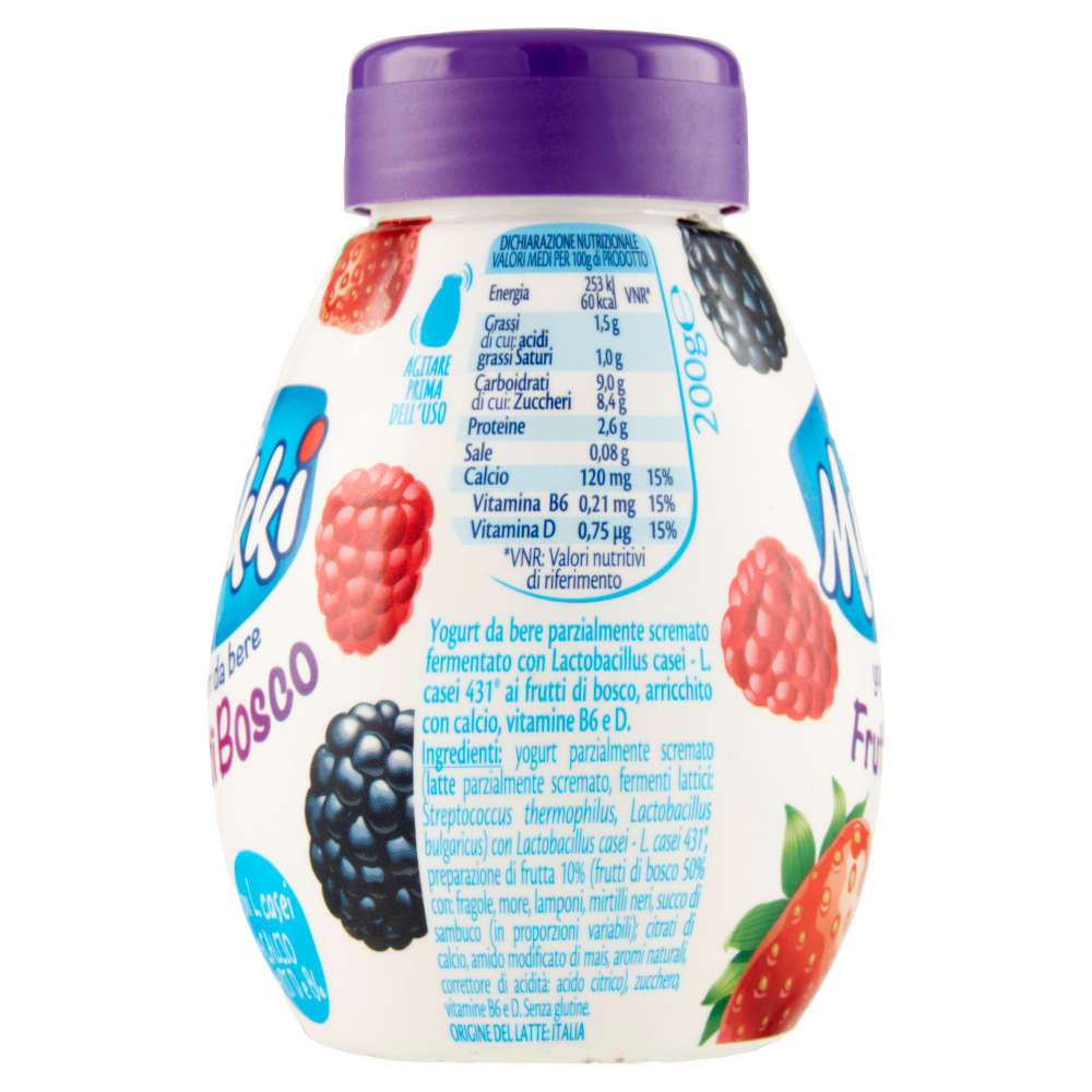 Mukki yogurt da bere Frutti di Bosco 200 g