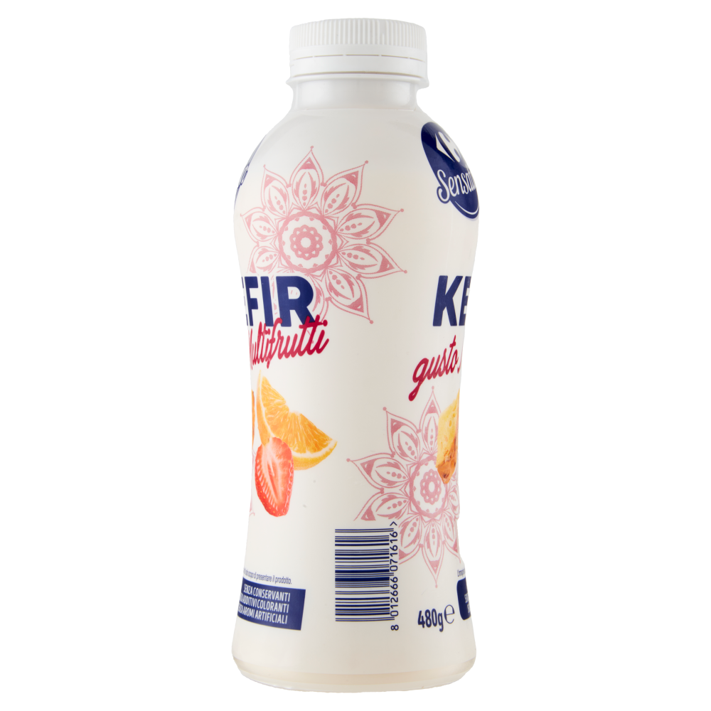 Carrefour Sensation Kefir gusto Multifrutti 480 g