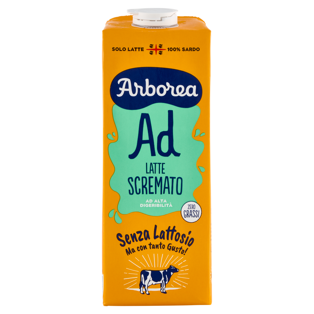 Arborea Ad Latte Scremato ad Alta Digeribilit&agrave; Senza Lattosio 1000 ml
