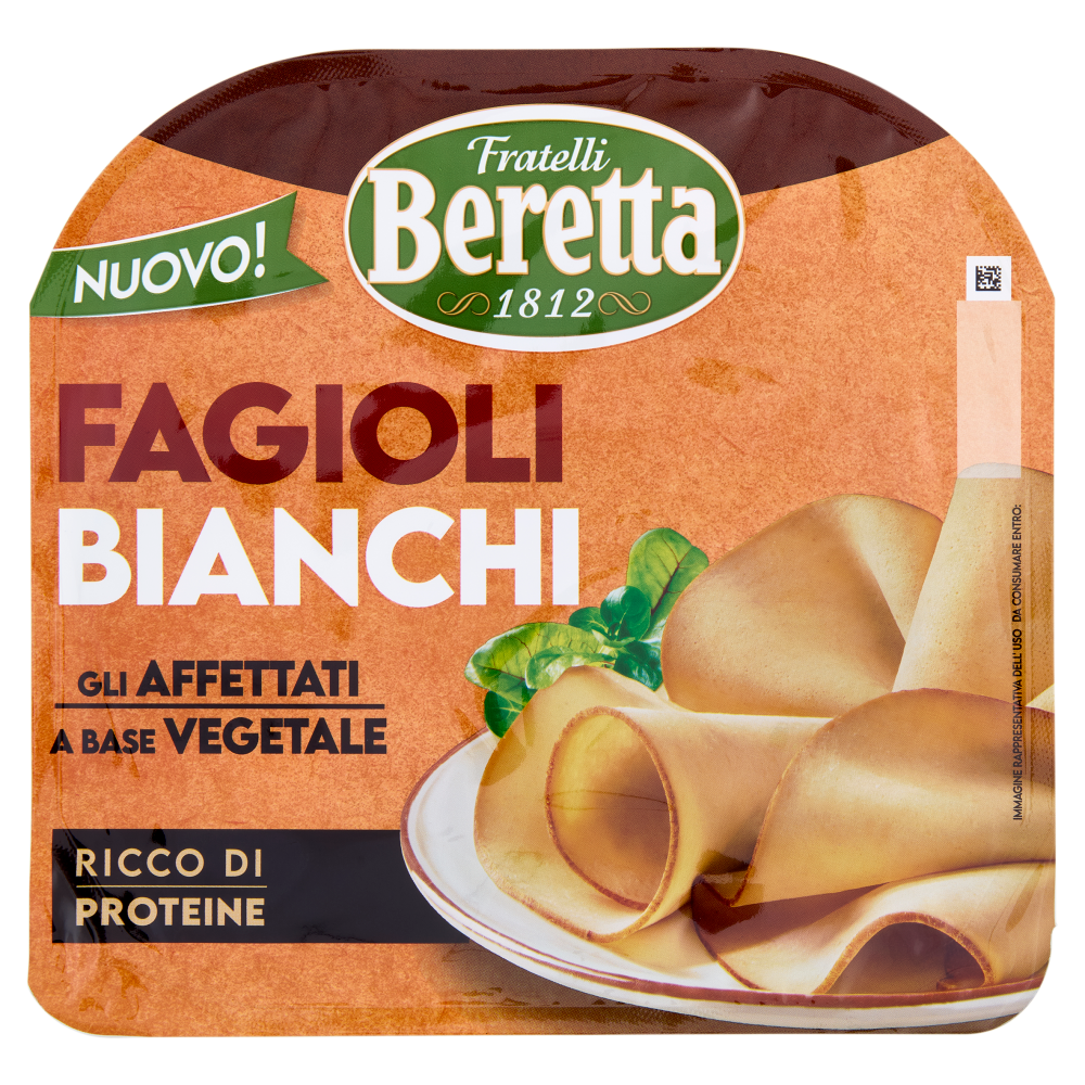 Fratelli Beretta Gli Affettati a Base Vegetale Fagioli Bianchi 90 g